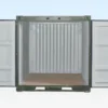 8Ft One Trip Shipping Container (Green) - Image 4